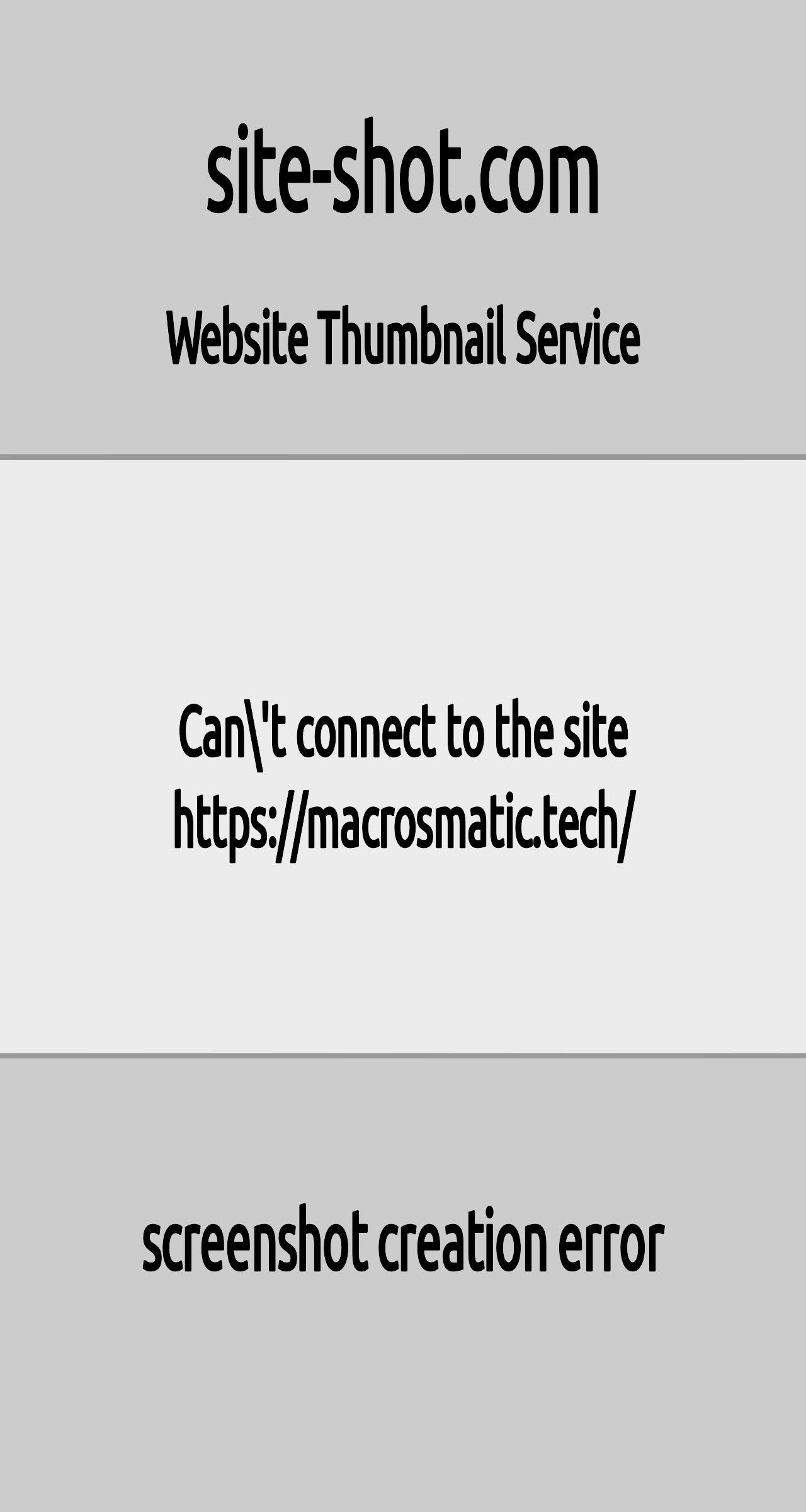 HYIP project Macrosmatic