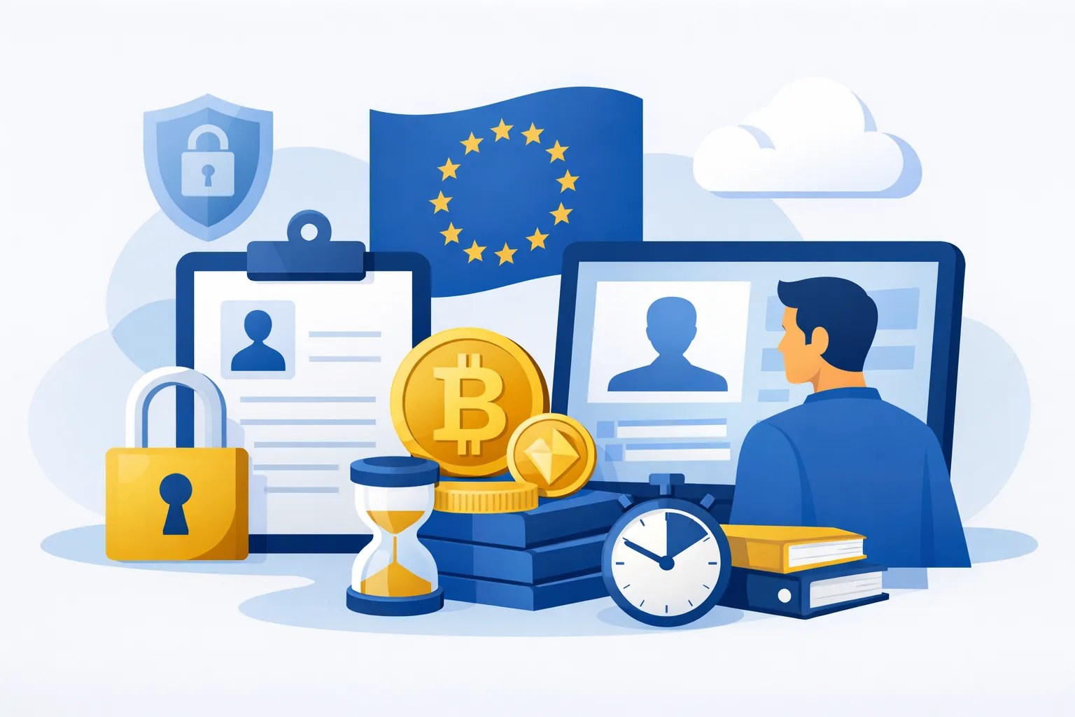 Règles de conservation des données KYC sur les plateformes d’échange crypto pour les utilisateurs de l’Union européenne