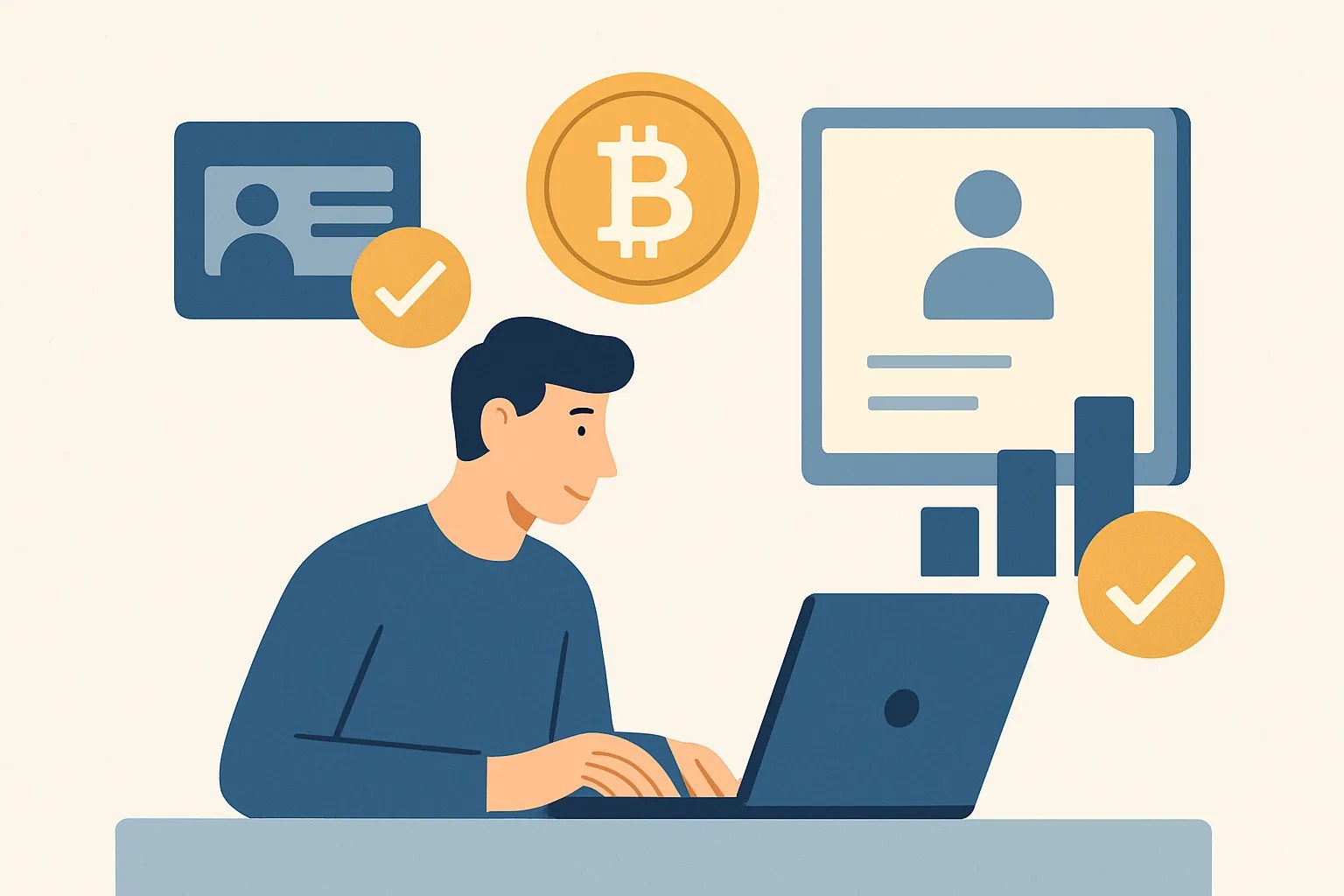 Ce que signifient les niveaux de vérification d’un compte sur une plateforme d’échange de cryptomonnaies