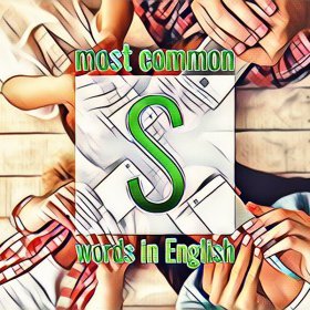 List of Common English Words Starting with the Letter S