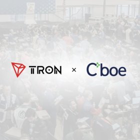 TRON DAO célèbre le lancement de l'ETF TRX staké Canary (Ticker : TRXS) avec la cloche de clôture de Cboe à Chicago