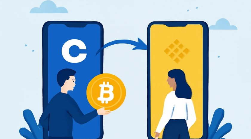 How to Move Crypto from Coinbase to Binance
